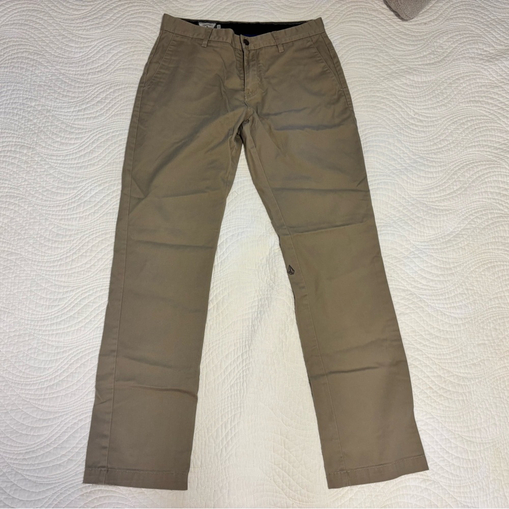 Volcom Men's Khaki Chinos